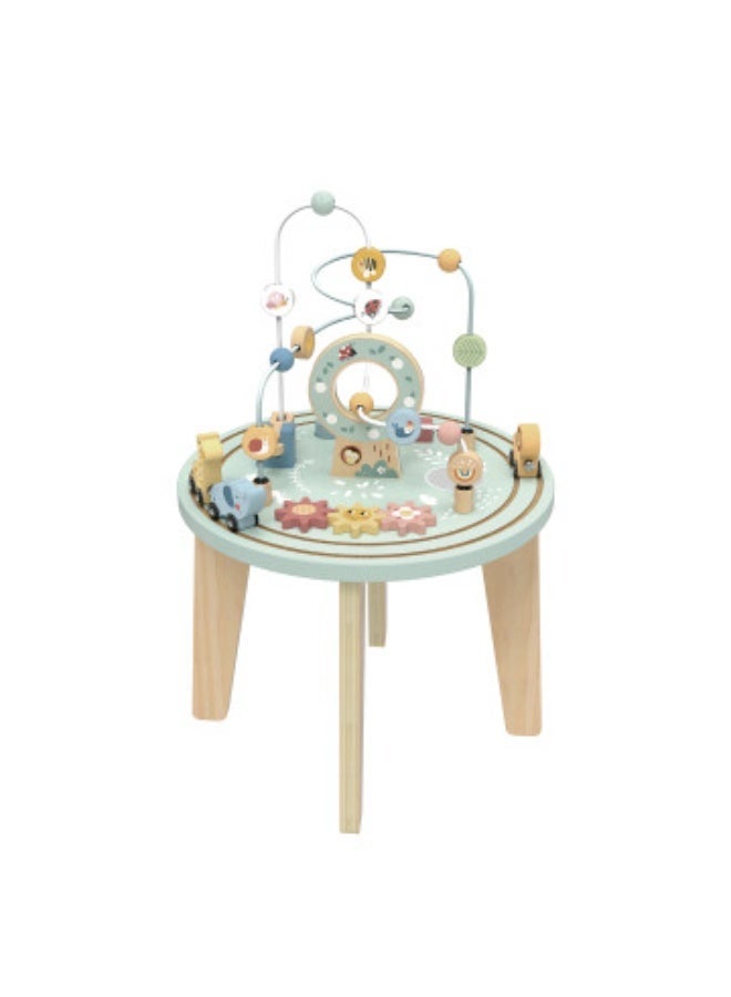 TOOKY TOY TookyToy Toddler Activity Table - Sage Green - Image 1